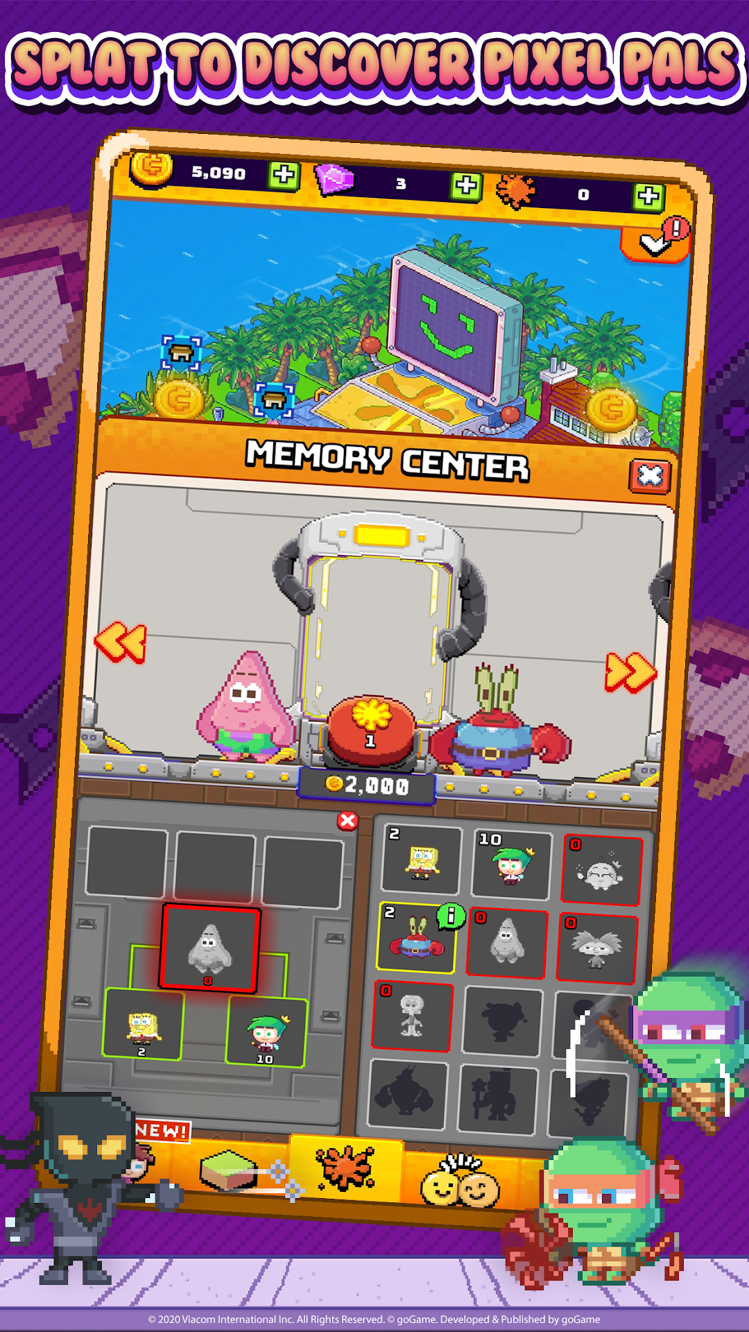 海绵宝宝像素城(2)