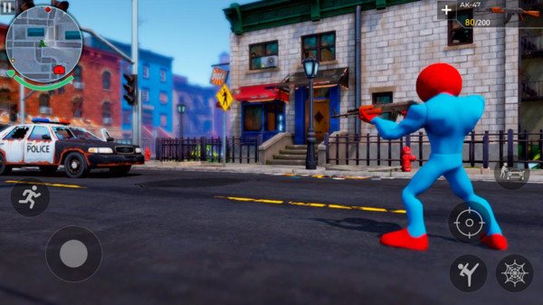 蜘蛛侠火柴人绳索英雄(4)