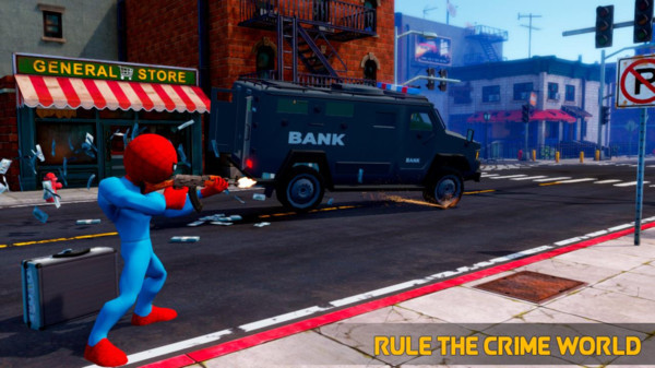 蜘蛛侠火柴人绳索英雄(3)