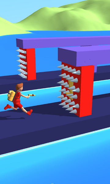 泡沫枪跑酷(3)