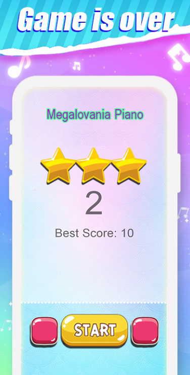 Sans钢琴游戏踩方块(1)