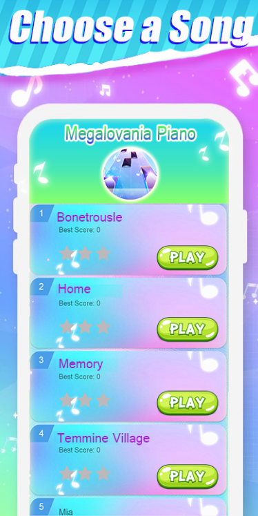 Sans钢琴游戏踩方块(3)