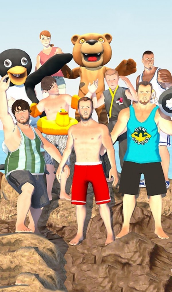 悬崖花样跳水(4)