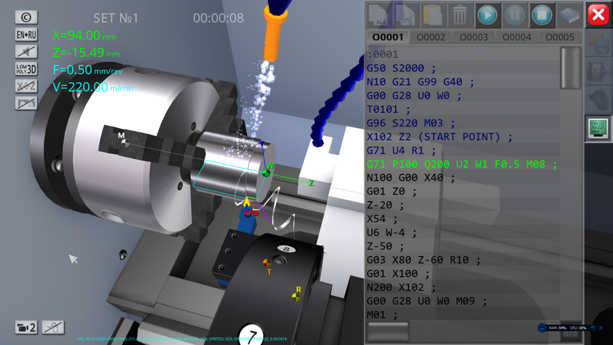 Lathe Simulator Lite(4)