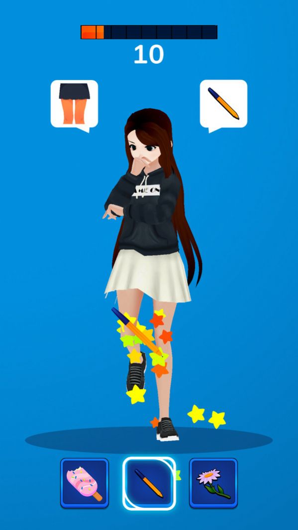 挠痒痒小姐姐 游戏截图2