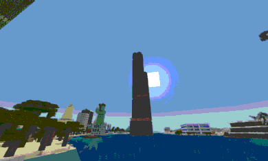 我的世界（火炮模组和新奥肖尔城地图）(2)