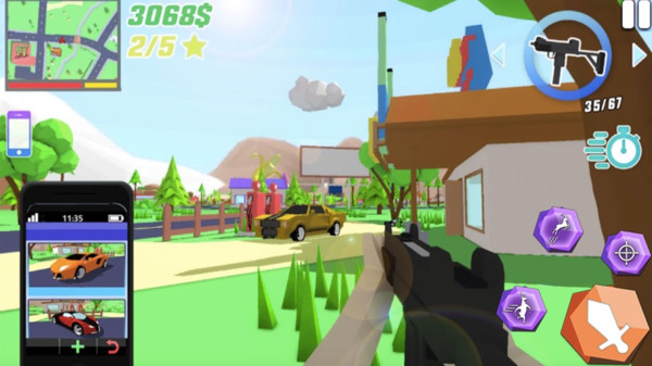 沙雕鹿神偷模拟(4)