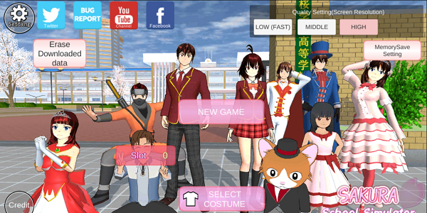 樱花校园模拟器英文版(3)