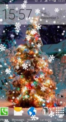 动态雪花壁纸(2)