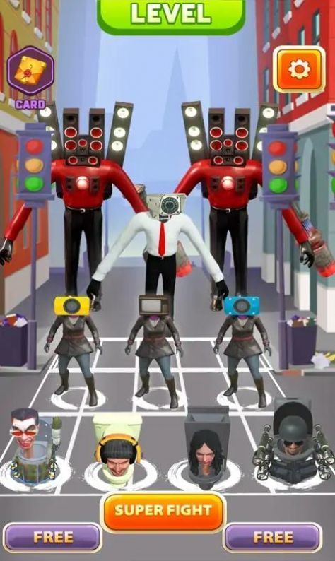 厕所人怪物英雄战斗(1)