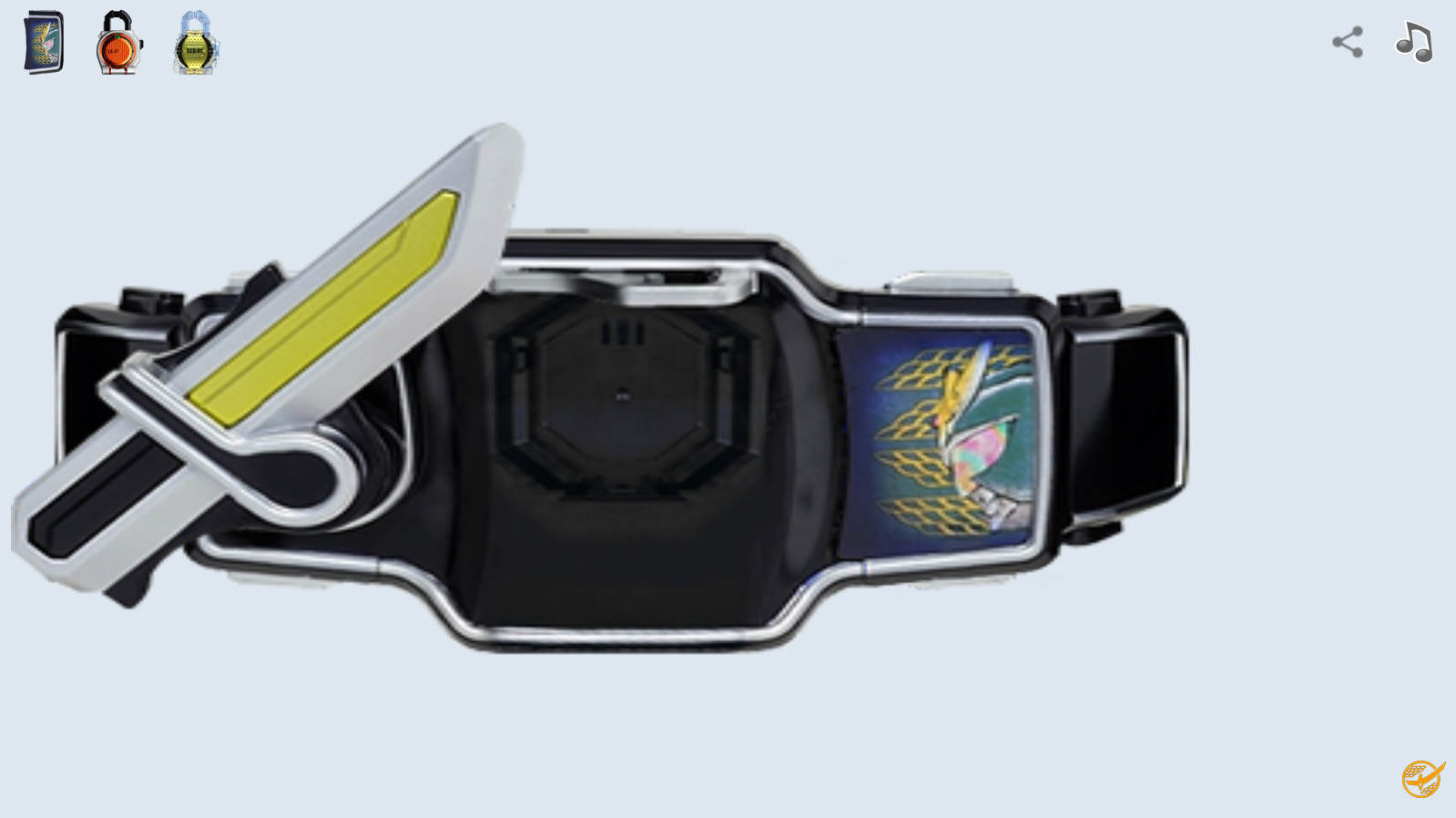 假面骑士铠武模拟器腰带(3)