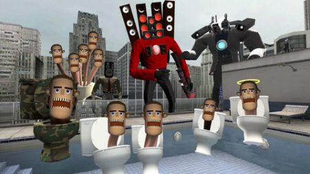 马桶人和监控人大战(3)