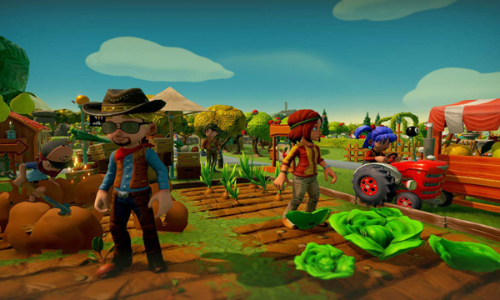 一款很老的农场游戏