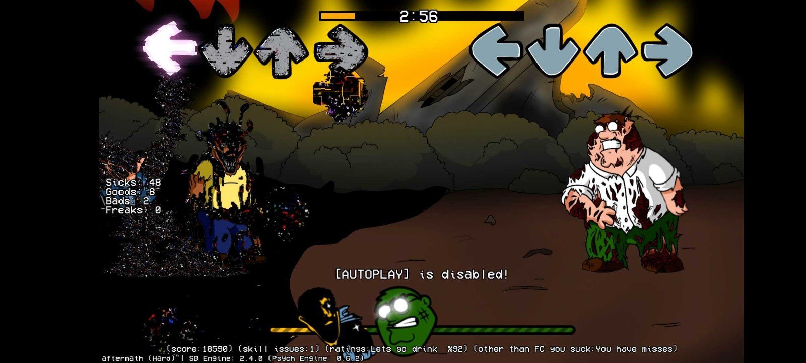 fnf曼德拉记录重制版模组(1)