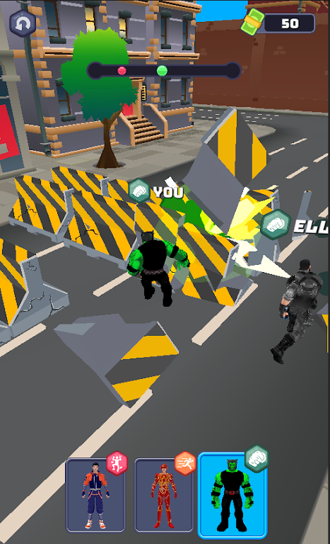 蜘蛛变身竞赛跑(2)