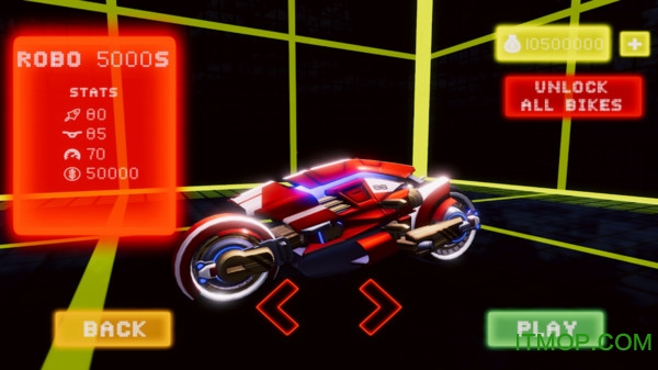 霓虹摩托车特技赛车(2)