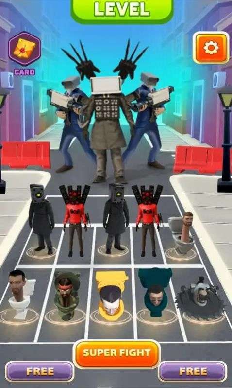 厕所人怪物英雄战斗(1)