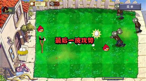 愤怒的小鸟大战僵尸手游