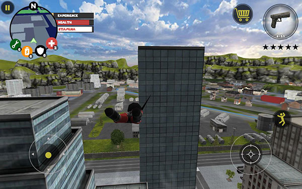 火柴人绳索英雄破解版999999钻999999金币(5)