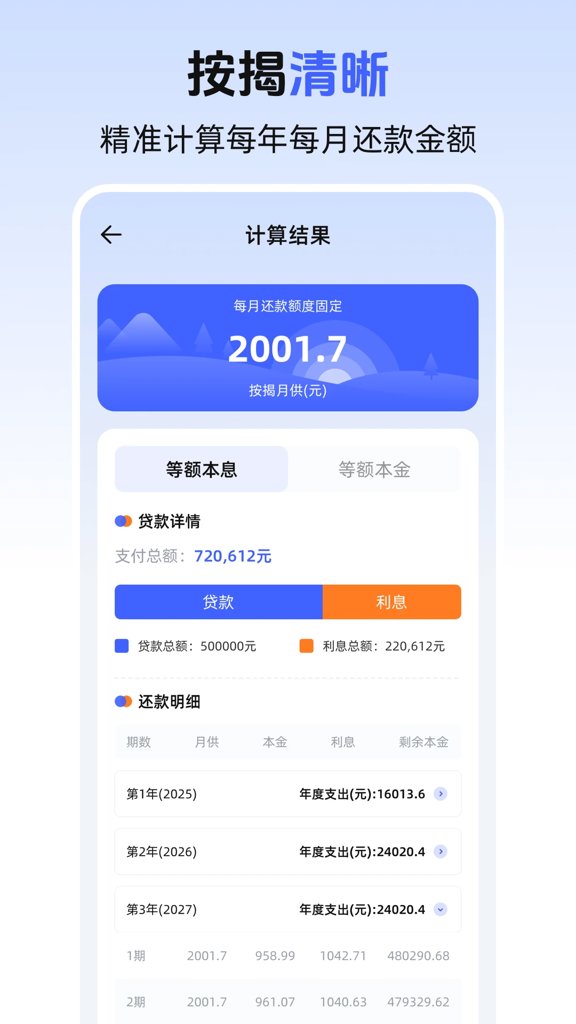 个人房贷Lpr公积金计算器(4)