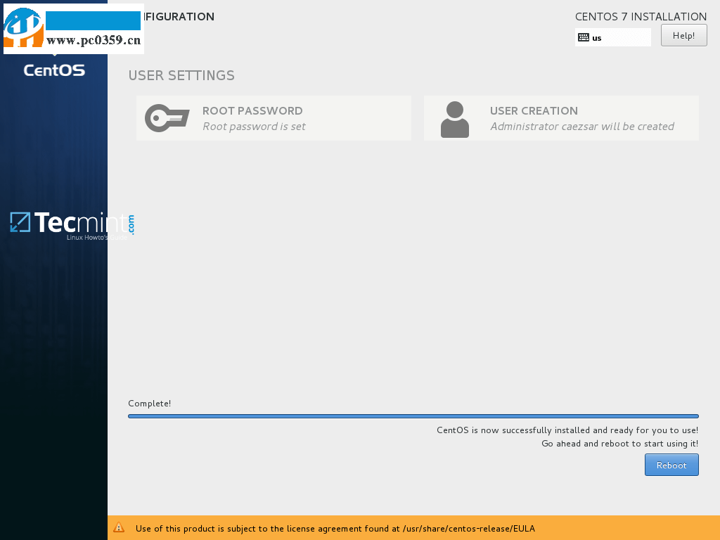 centos 7.3怎么安装?centos 7 安装教程