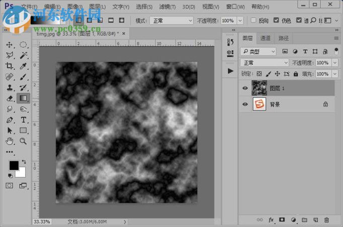 PS制作图片墙面贴图效果的方法