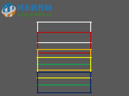 在ppt中制作发光边框的方法