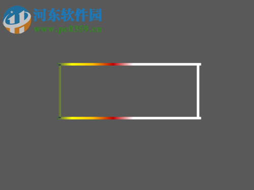 在ppt中制作发光边框的方法