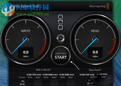 mac测试硬盘速度教程