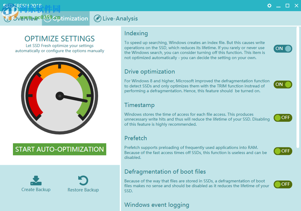 Abelssoft SSD Fresh软件设置中文的方法