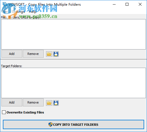 Copy Files Into Multiple Folders软件使用教程