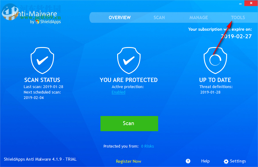 ShieldApps Anti-Malware如何禁止电脑软件自启