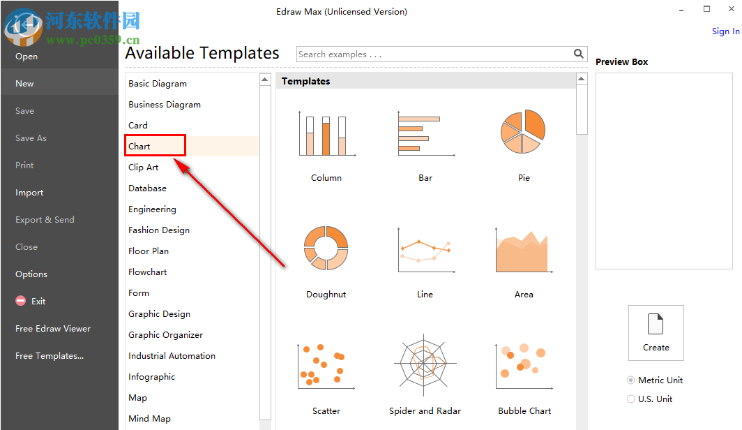 EDraw Flowchart Software如何在图表中插入二维码