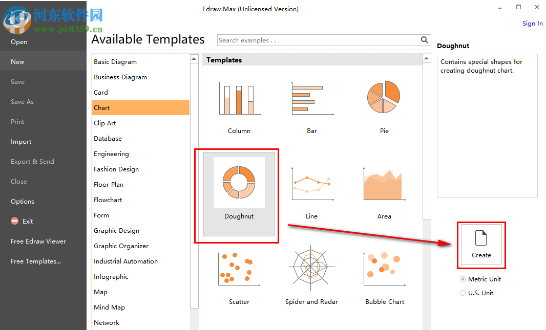 EDraw Flowchart Software如何在图表中插入二维码