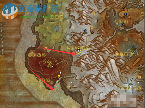 魔兽世界8.2德鲁斯瓦冰帷冰川在哪 冰帷冰川坐标分享