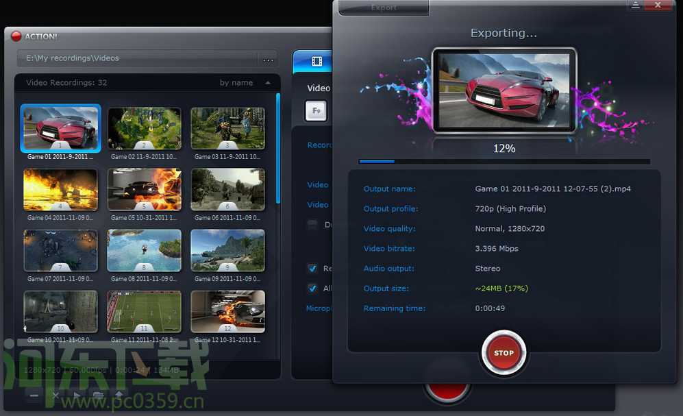 Mirillis Action!(高清屏幕录像软件)