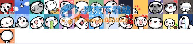 熊猫胖达QQ表情包