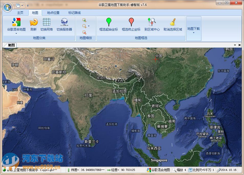 欣思维谷歌地图下载助手 9.40 绿色版