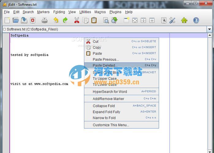 程序员代码编辑器(jEdit) 5.1.0 官方安装版