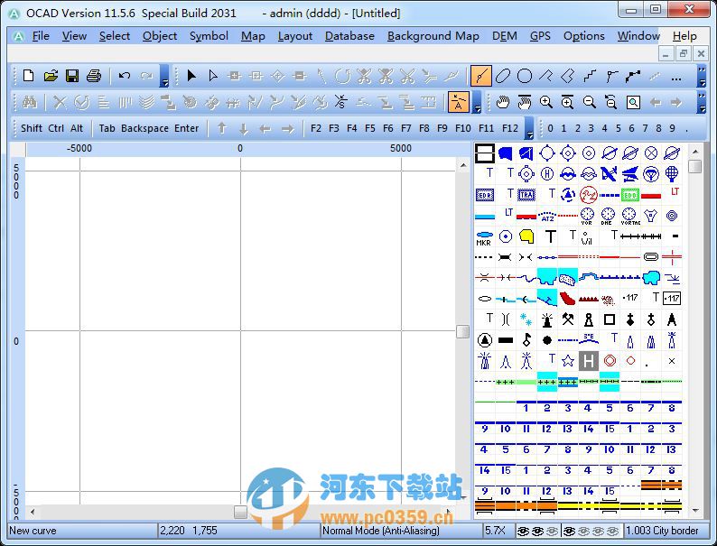OCAD软件(地图绘制) 11.5.6.2031 特别版