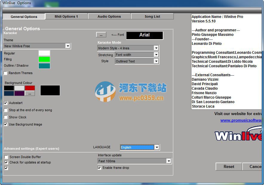 电脑k歌软件(Winlive) 5.5 官方免费版