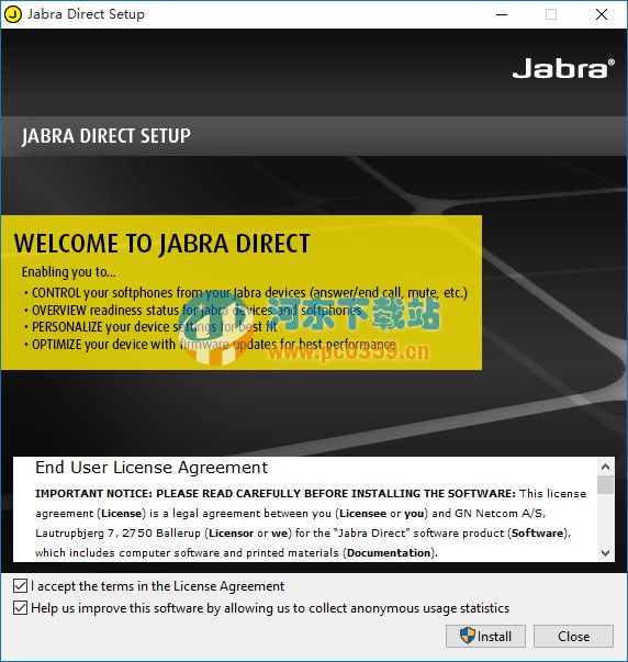 JABRA DIRECT(捷波朗蓝牙耳机驱动) 3.1 官方版