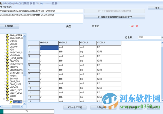 鱼肠ORACLE数据恢复软件 1.2 绿色版