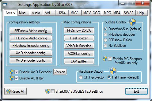 advanced codecs for win10