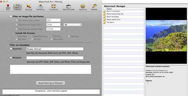 iWatermark Pro for mac版水印插件 1.72