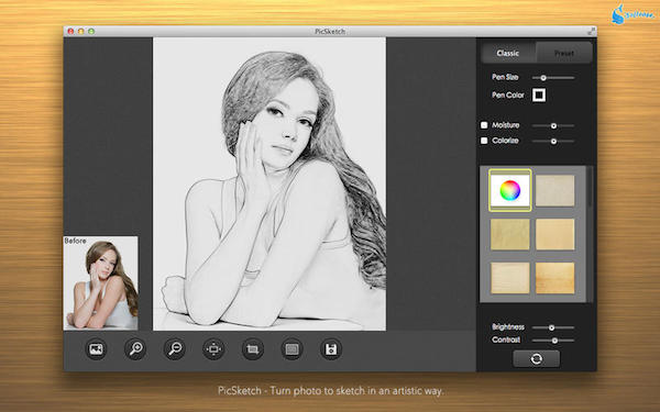 PicSketch for mac 1.2