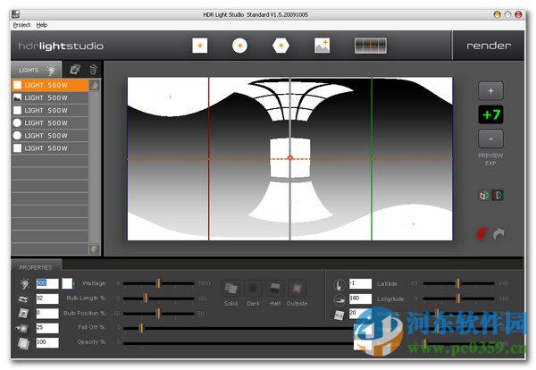 HDR Light Studio(3D渲染软件) 1.5.20091005 官方版