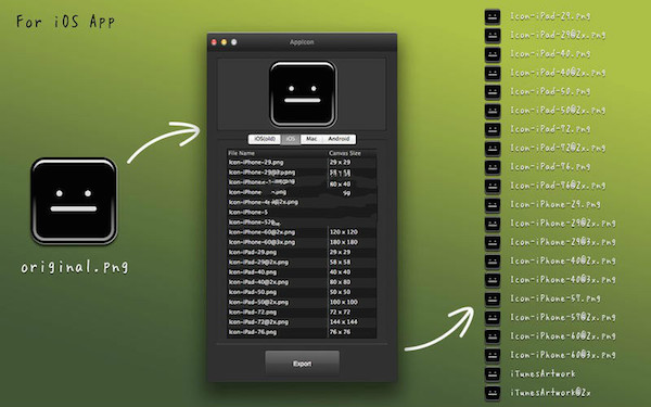 AppIcon for mac版 1.6.2
