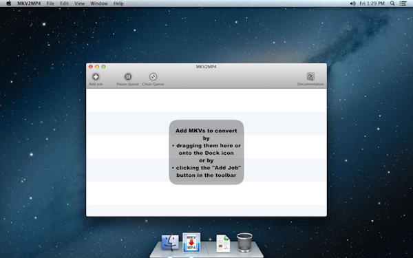 MKV2MP4 for mac版 1.2.11