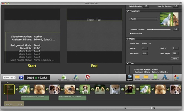 Photo Movie Pro Mac版 5.4.10
